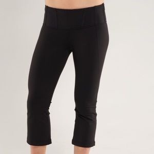 Lululemon Tadasana Slit Crop Yoga Pant